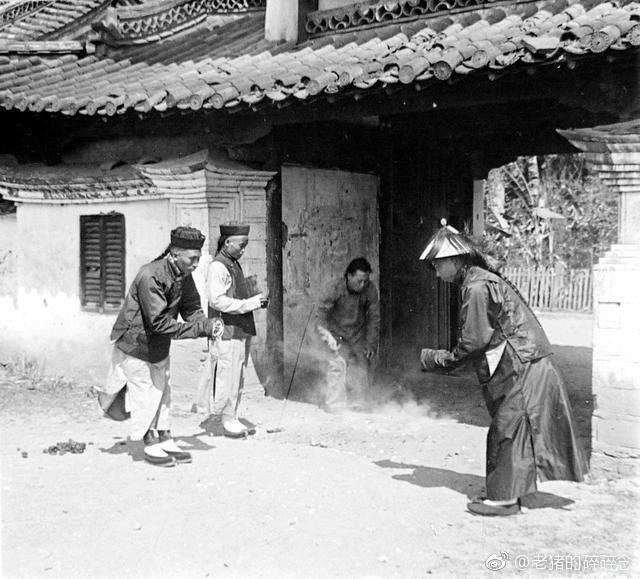 老照片:1917年的老北京人真实影像