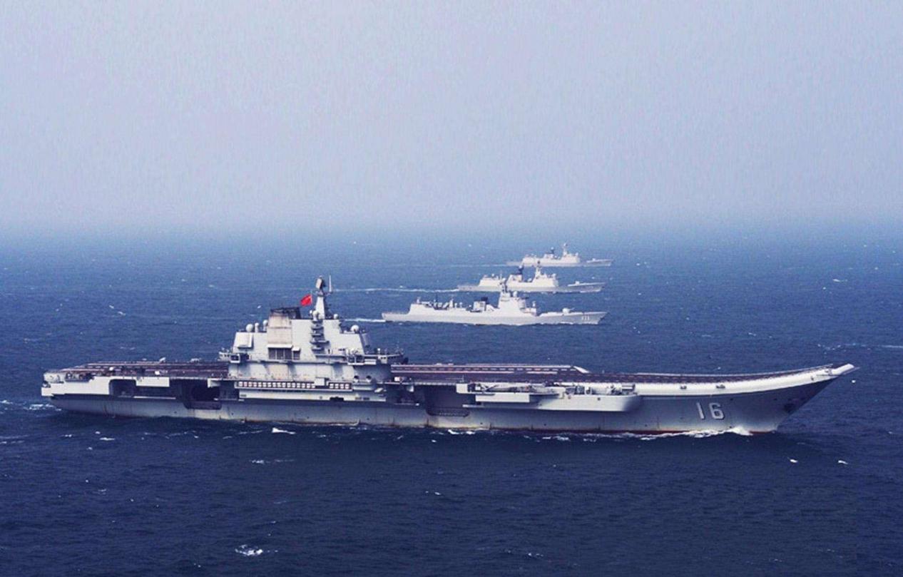 新年第一天 辽宁舰航母编队已在南海开始训练-搜狐新闻