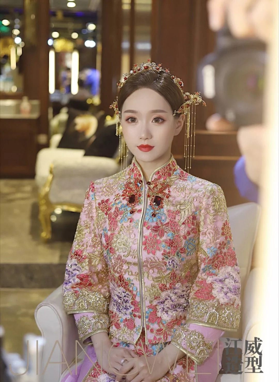 中式古装新娘图解_女装