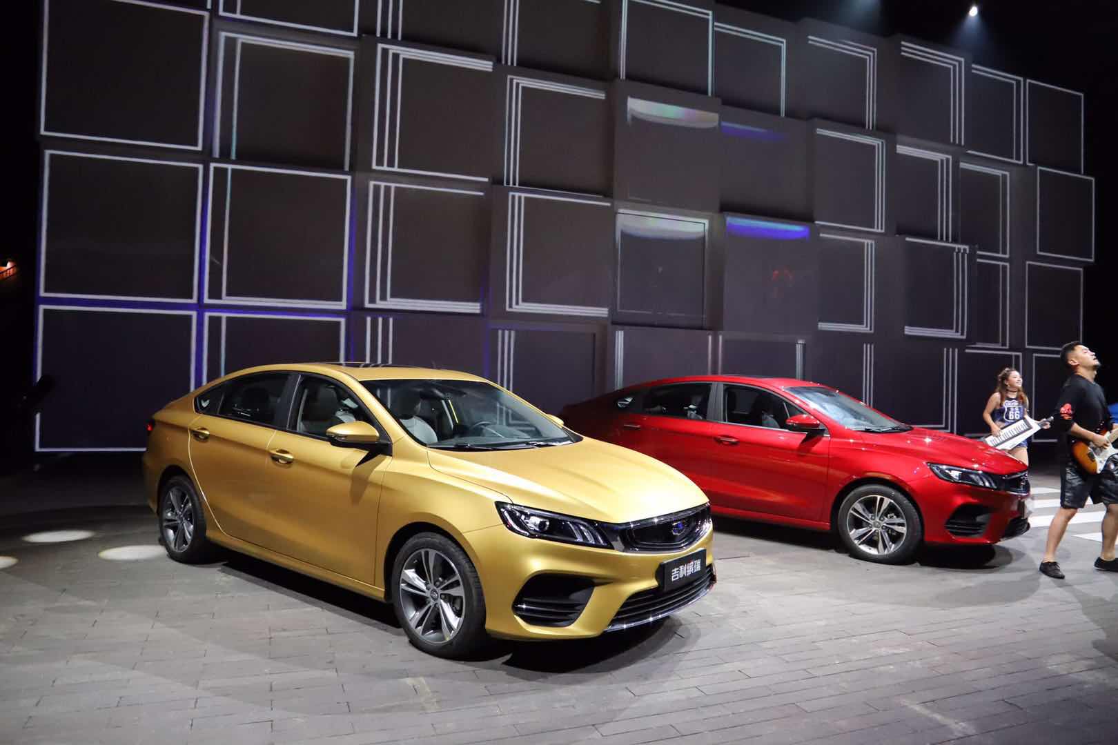 吉利缤瑞上市,售7.98-11.08万元