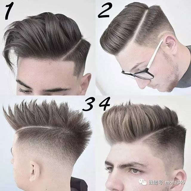 男头型两边剃光飞机头,就是这么帅!