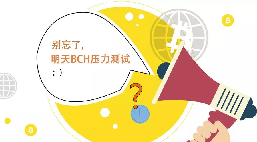 别忘了,明天是BCH的压力测试日
