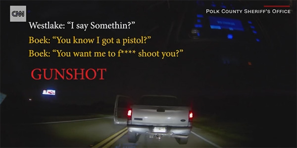 美版正当防卫：拦车者佯装有枪 司机将其打死被豁免