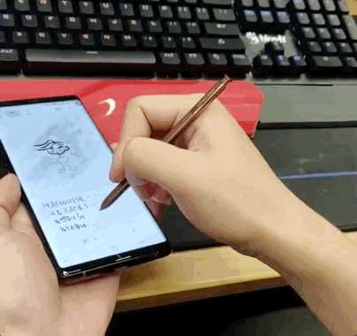 我试用了一下三星 Note 9 的笔，突然感慨万千