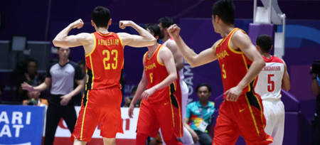 历史第八冠!中国队逆转伊朗登顶亚运男篮