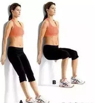 靠墙静蹲 坚持一个月 膝盖年轻10岁