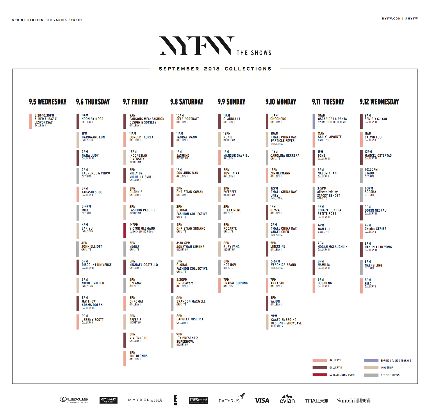 33个华人品牌亮相9月纽约时装周，创历史新高！