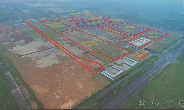拜腾南京工厂最新进度曝光：年底主体建筑封顶，2019 年底投产