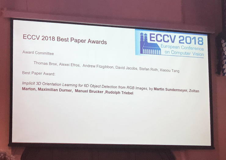 ECCV 2018 最佳论文名单公布，何恺明再添一项论文奖_凤凰网