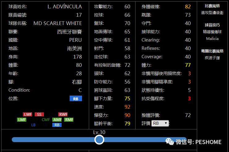 【预览】实况足球手游版新赛季铜球妖人名单!