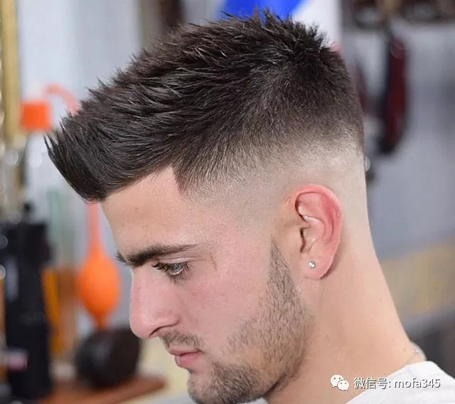 男发型两边剃短就变帅，有图为证