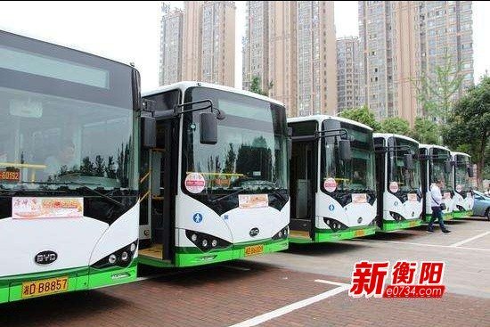 衡阳城区5条线路高排放公交车10月1日前全部
