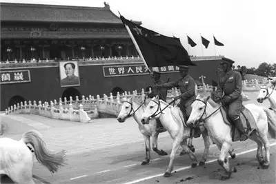 国庆丨1949年10月1日开国大典阅兵式上的蒙古