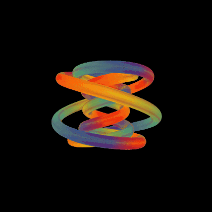 小编已经晕倒 下面还有一组出自匈牙利大师的催眠动画 魔性的几何