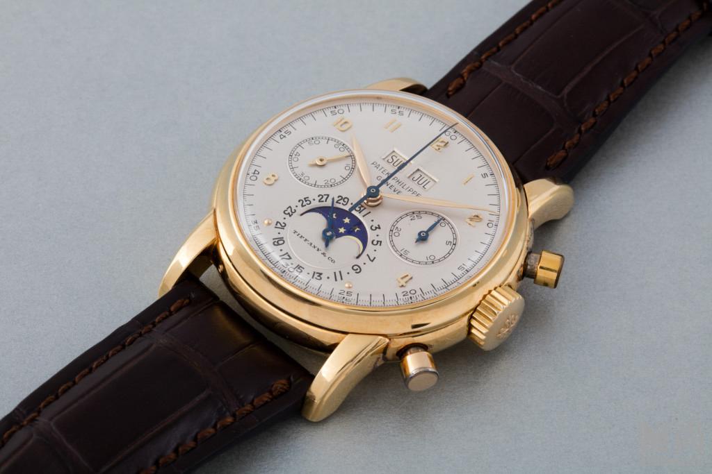 亚洲拍卖史上最贵腕表诞生:蒂芙尼发行的百达翡丽手表Ref. 2499破纪录