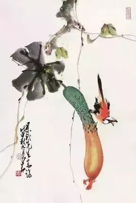 生机灵动!岭南画派大师赵少昂最漂亮的38幅花鸟鱼虫