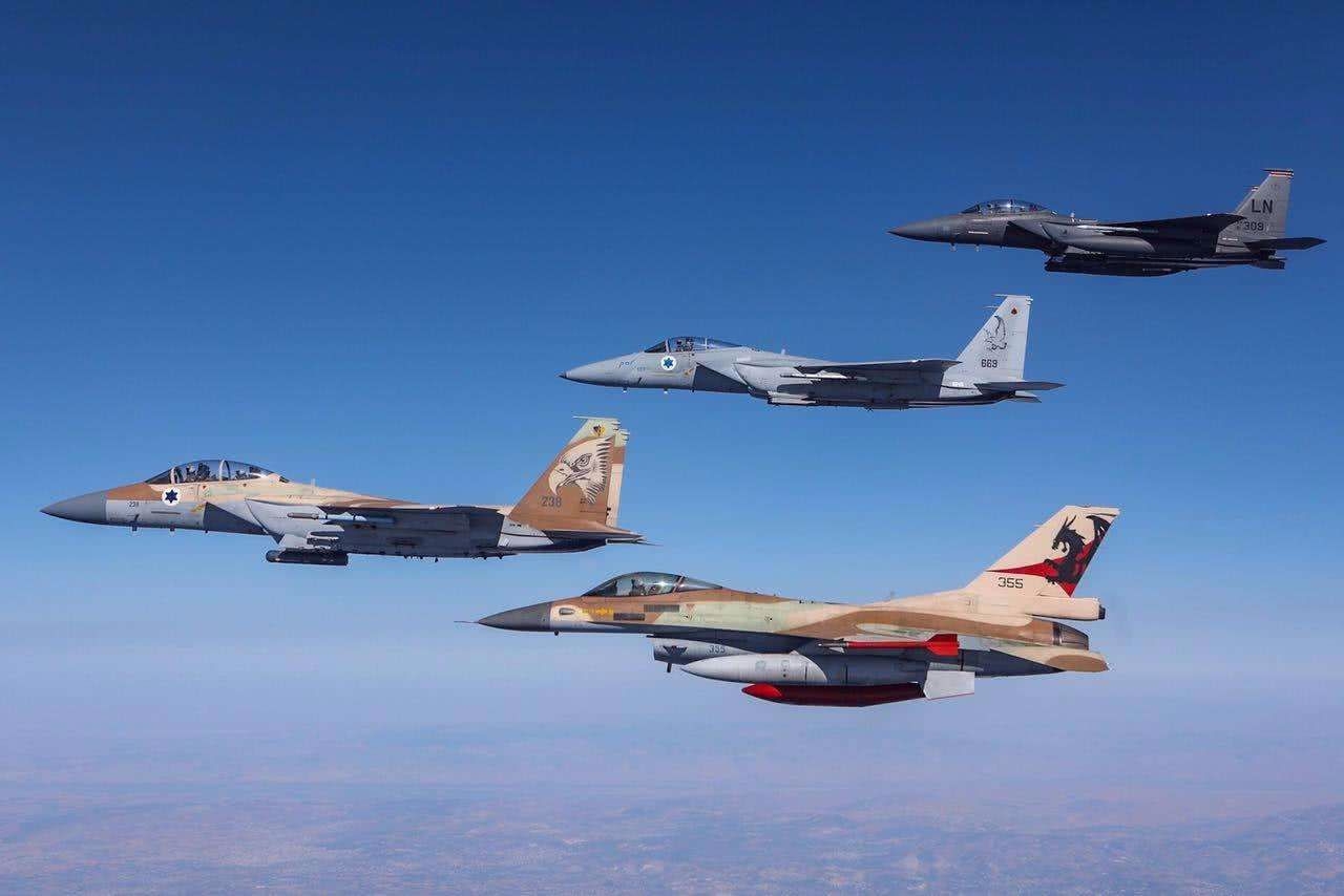 刚刚！以色列战机实施大规模空袭！这一次不是叙利亚！