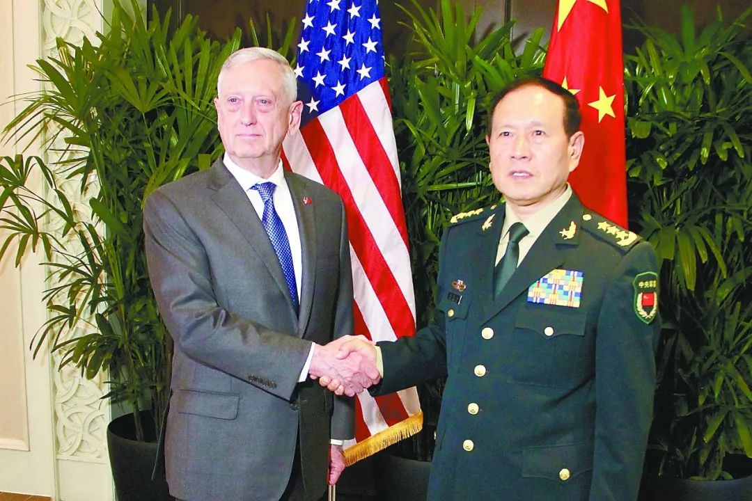 敏感时刻中国防长应邀会见美国防长 谈了很多事
