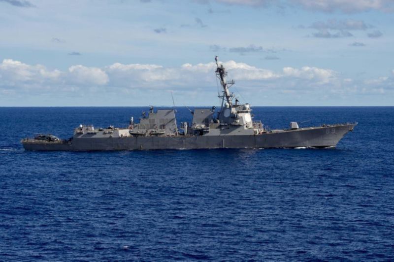 外媒：美军考虑再派军舰通过台湾海峡