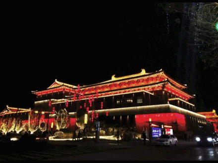 壁纸 城楼 旅游 440_330 gif 动态图 动图