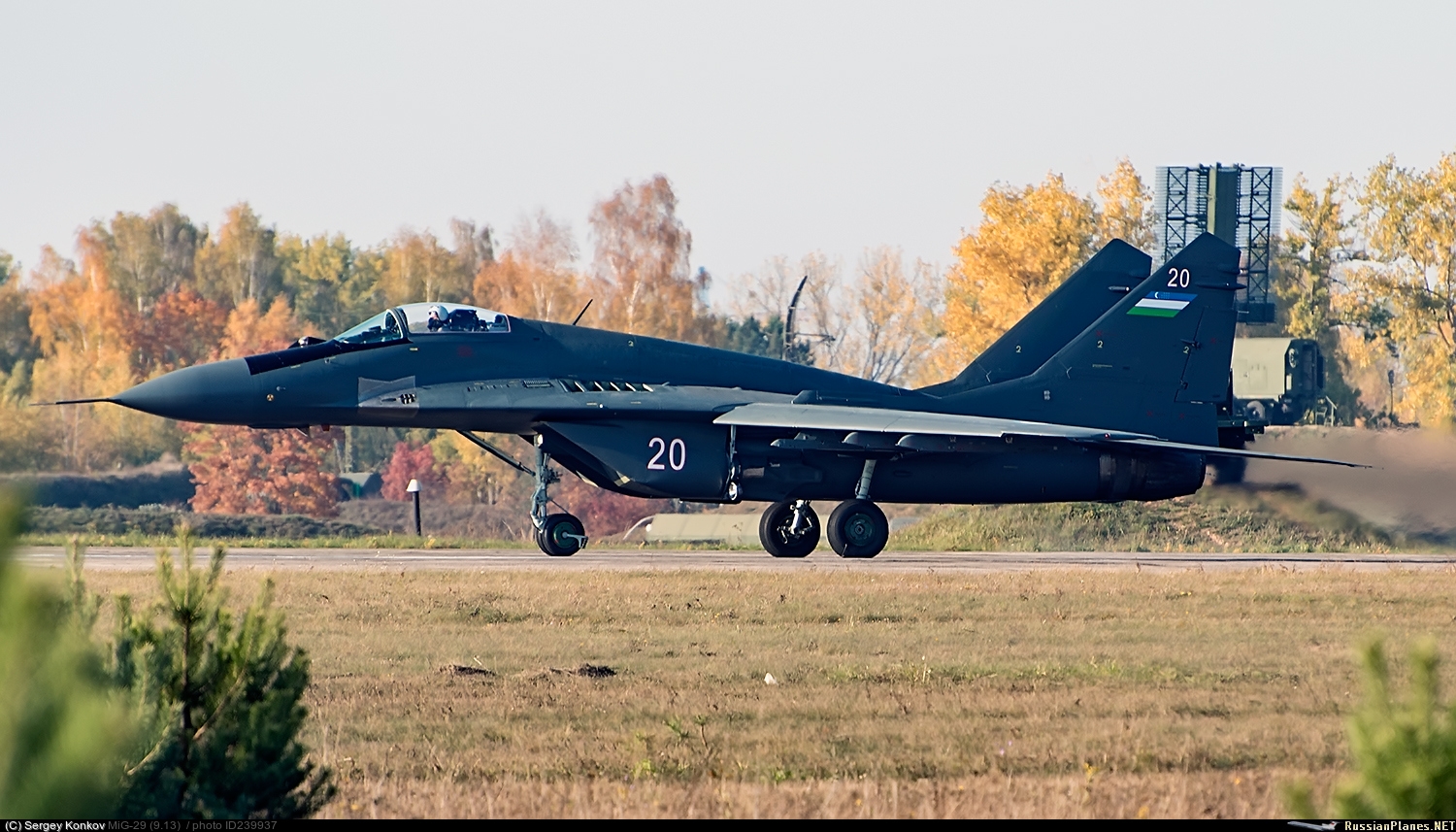 白俄罗斯完成乌兹别克斯坦空军首批4架米格-29战斗机的维修