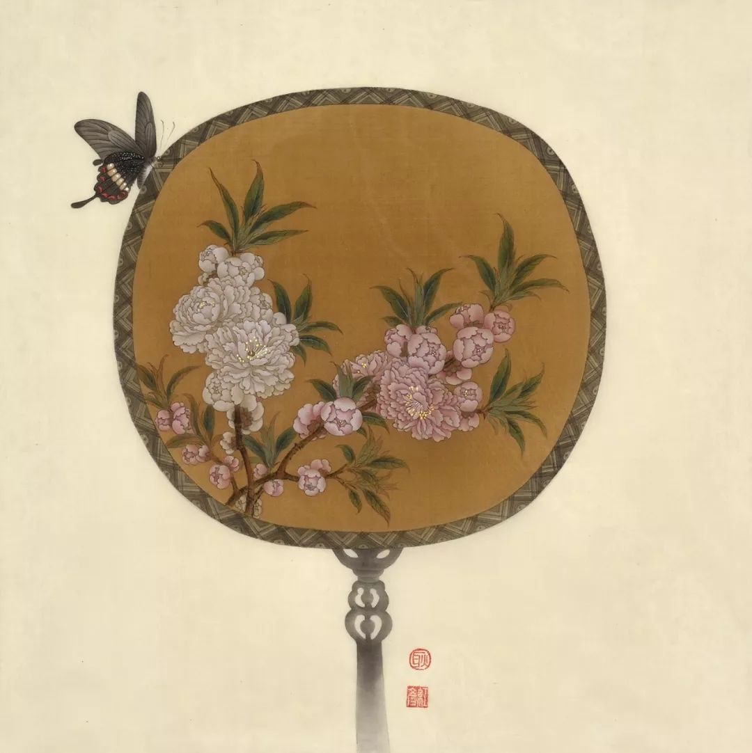 耿红彦工笔花鸟小品欣赏