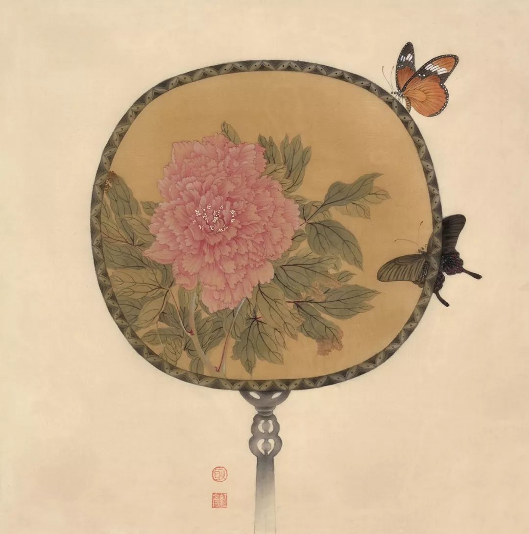 耿红彦工笔花鸟小品欣赏