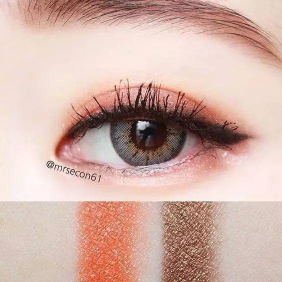 眼影颜色搭配大全，眼影怎么画看这个就够了!