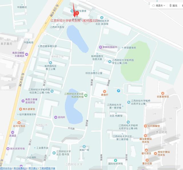 江西财经大学蛟桥园北区确认点 3,江西师大瑶湖校区确认点