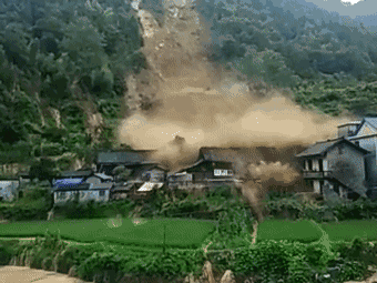 自然灾难动图大集合,难得一见!