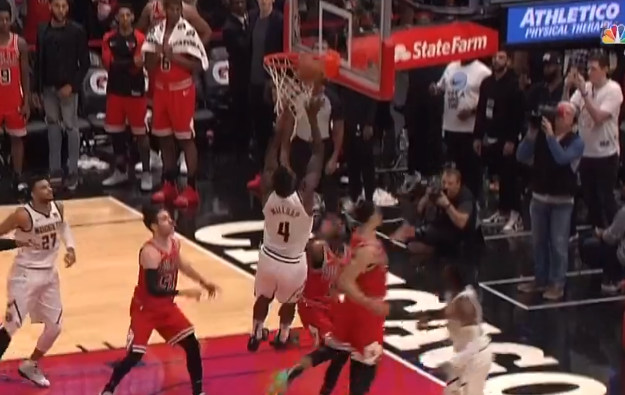 [视频]十佳球：米尔萨普绝杀公牛，罗斯杂耍过人妙传