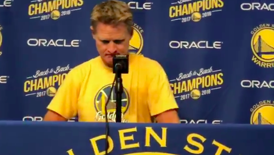 科尔：格林可能是我们今晚在场表现最好的球员