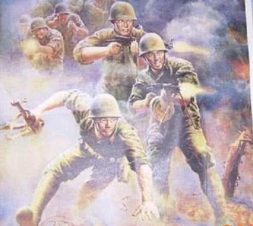 解放军大炮兵追踪打击，440多发炮弹歼灭越军300多人