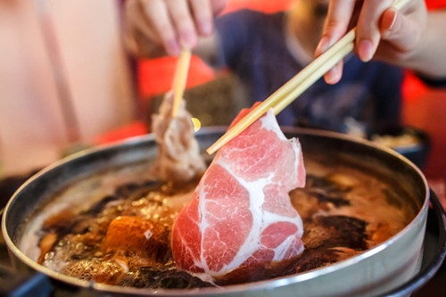 彩泥手工制作火锅食物