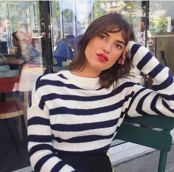 条纹毛衣突然火了?你穿哪种最显瘦?