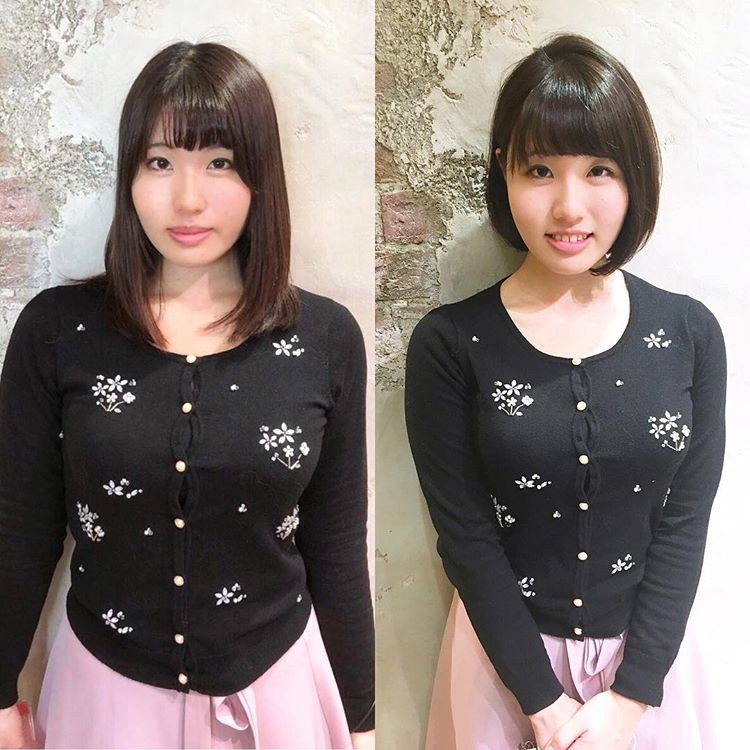 长发剪短发,对了后更显可爱,显年轻