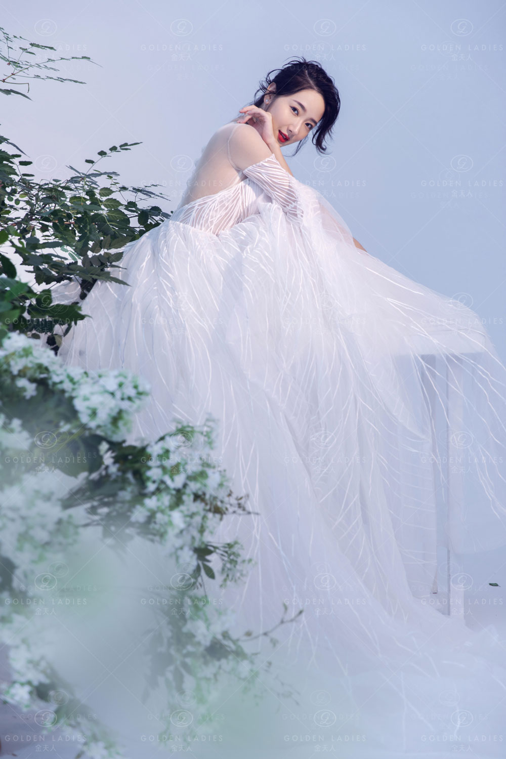 魏璎珞吴谨言伴娘照,颜值美过新娘婚纱照!
