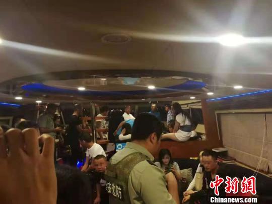 抓获现场三亚警方供图