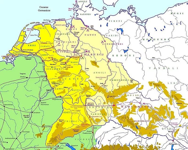 條頓堡戰役：日耳曼解放者的謀略勝利 歷史 第4張