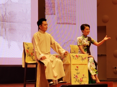 首部中篇扬州评话《玉山子传奇》昨展演