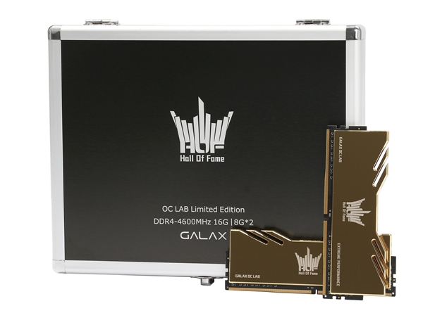 影驰HOF Extreme内存缔造新纪录 双通道稳上5GHz!