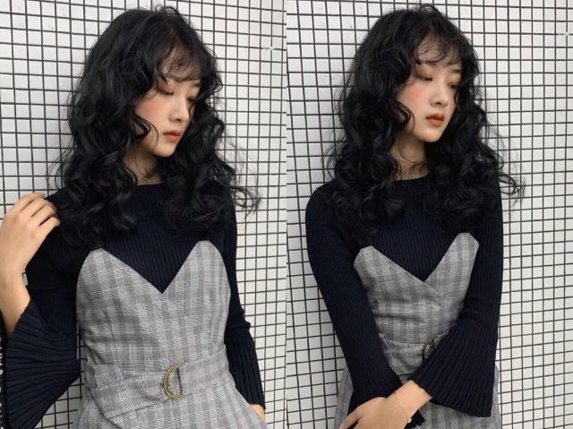 女明星柳岩的小卷烫发火了,头型剪一起变美!婴儿跟着上两个有疙瘩头顶怎么了图片