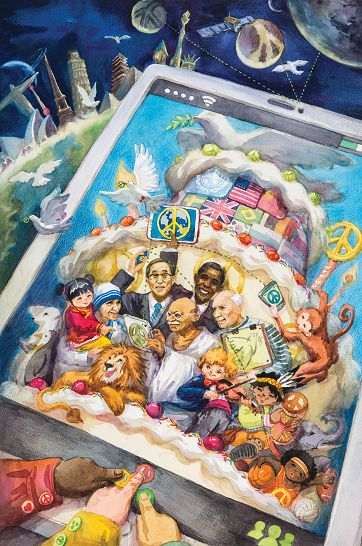 慈善 关爱儿童临终关怀医院,国际狮子会和平画