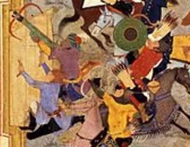 藝術品裡的歷史：波斯細密畫上的士麥那之戰 歷史 第11張