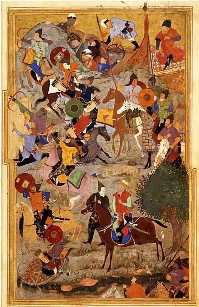 藝術品裡的歷史：波斯細密畫上的士麥那之戰 歷史 第6張