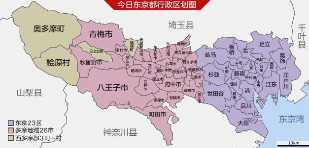 地震和空袭 日本东京发展重心发生偏移 年轻人逐渐搬到这个区域 我中新闻网