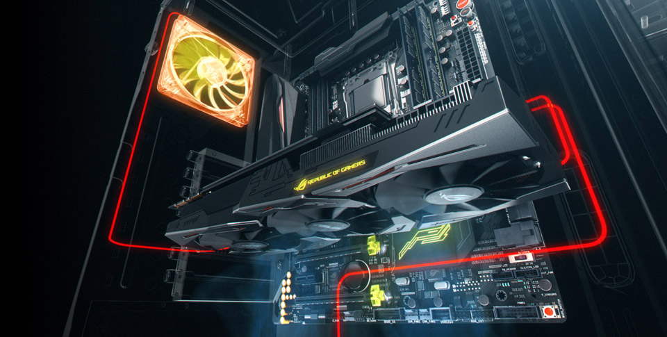 20系高规次旗舰显卡 ROG STRIX RTX2080 O8G