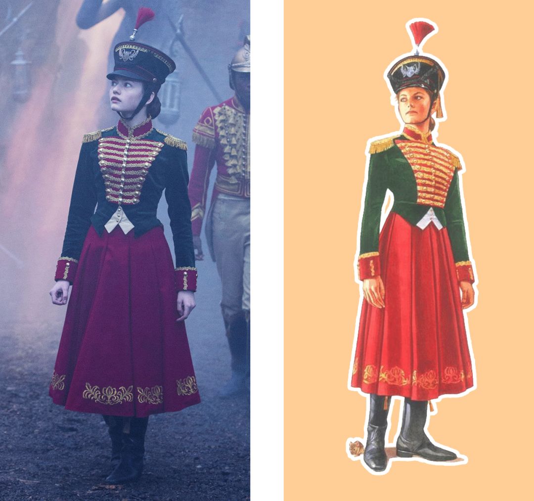 胡桃夹子丨就冲着这几条裙子,我看完了一部这么幼稚的电影