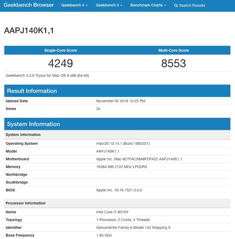 苹果可能还打造了一款i7版本的MacBook Air