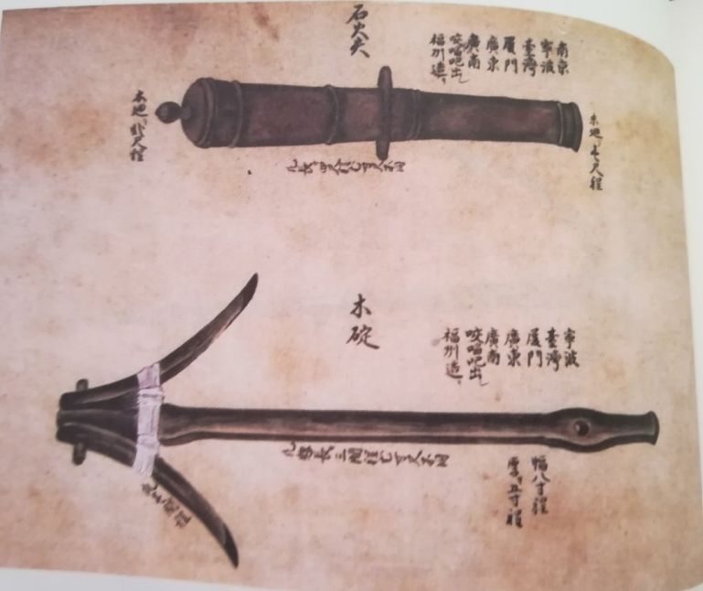 ▲船上用500斤红夷炮